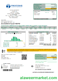 Pascoag Utility District utility business bill,  SCR